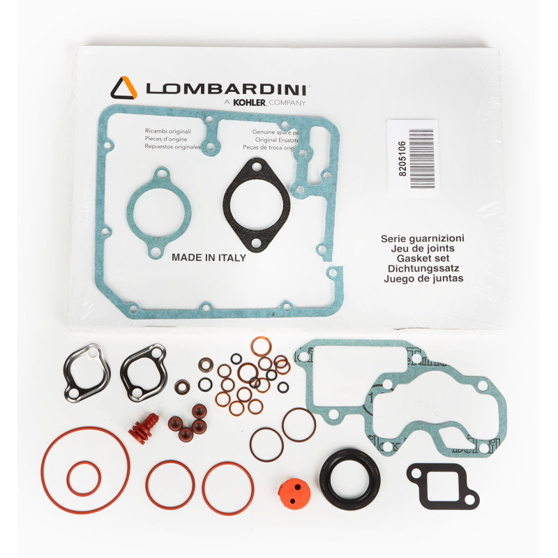 Jeu de joints pour partie supérieure Lombardini LDW 502, 702 et 602