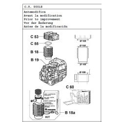 KIT CYLINDRE + PISTON LOMBARDINI 9LD561-2