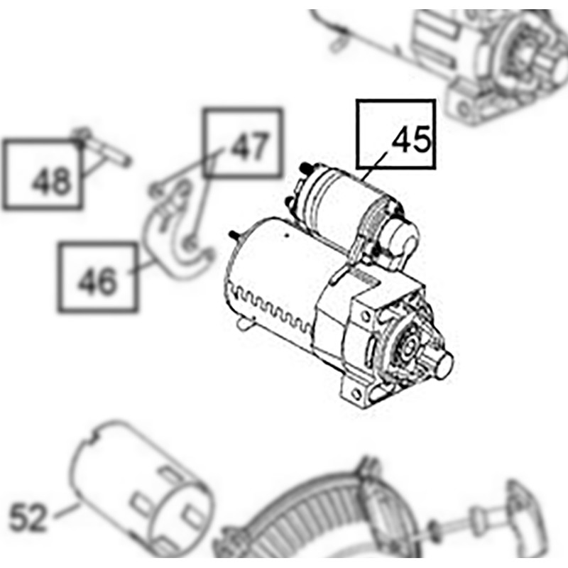 Démarrage électrique Kohler CH 730