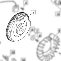 Ensemble de volant Kohler CH / CV