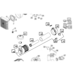 Ensemble de filtre à air Kohler HP