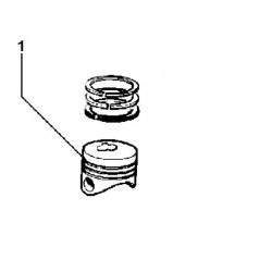 Piston plein STD Lombardini LDW 2204/T