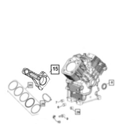 Manivelle Kohler CH740 CV, ECH, ECV...