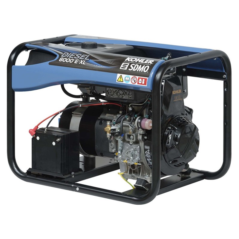 Groupe électrogène diesel 6000 E XL C5 Kohler SDMO