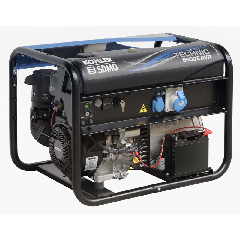 Groupe électrogène Technic 6500 A AVR C5 Kohler SDMO