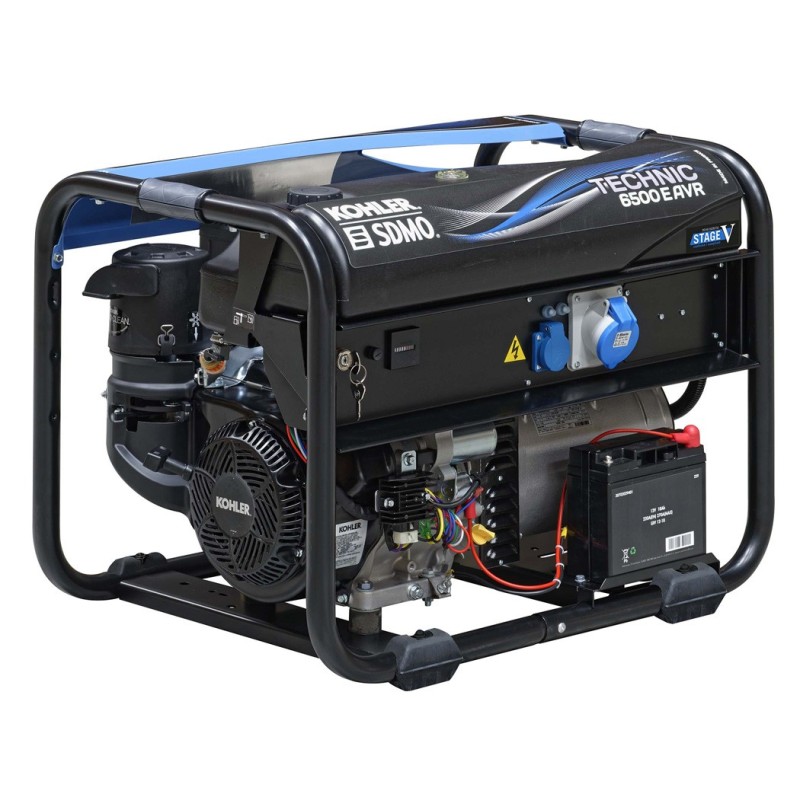Grupo Electrógeno Technic 6500 E AVR C5 Kohler SDMO