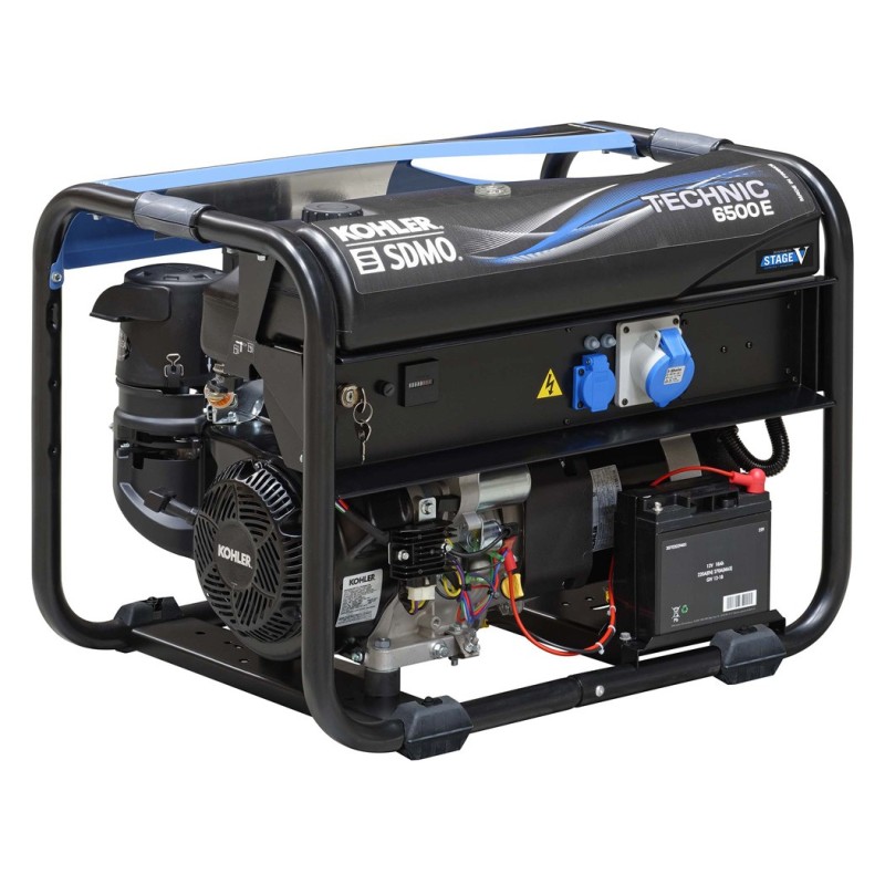 Groupe électrogène Technic 6500 E C5 Kohler SDMO