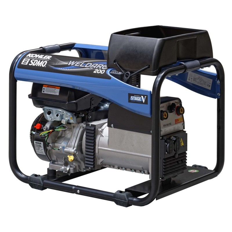 Grupo de Soldadura Weldarc 200 C5 Kohler SDMO