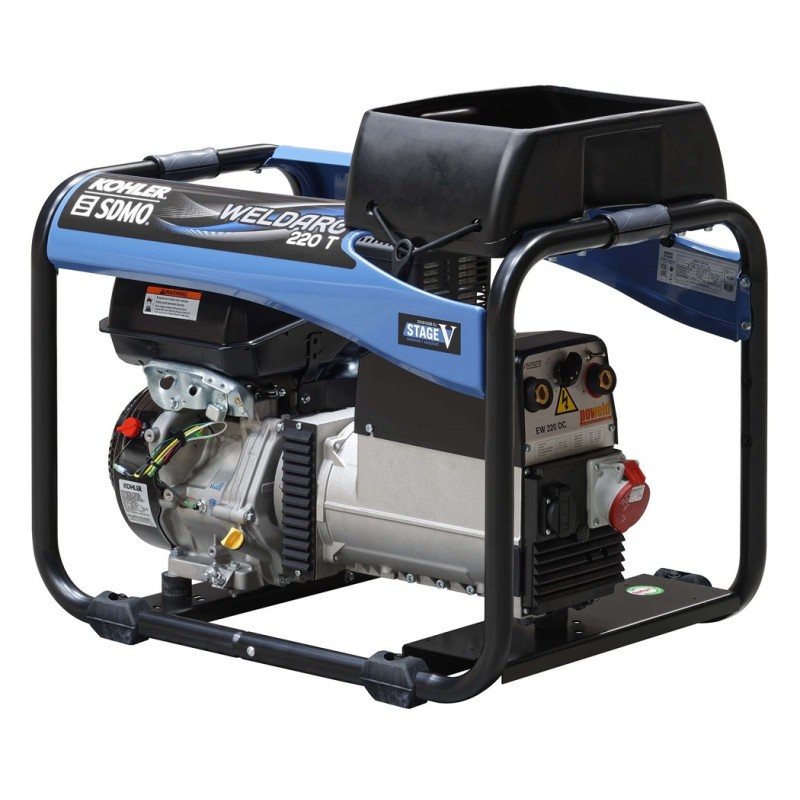 Grupo de Soldadura Weldarc 220 T C5 Kohler SDMO