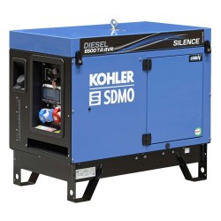 Grupo Electrógeno Diesel 6500 TA Silence AVR C5 Kohler SDMO
