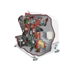 Motor Lombardini Marine LDW 502 MG para Generadores