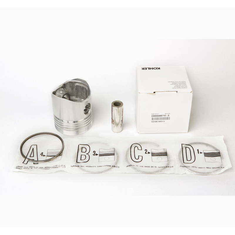 PISTON COMPLETO 4LD 640 + 0,50 LOMBARDINI