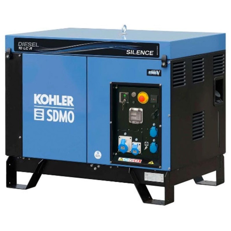 Grupo SDMO electrógeno diesel 10 LC A Silence AVR C5 Kohler