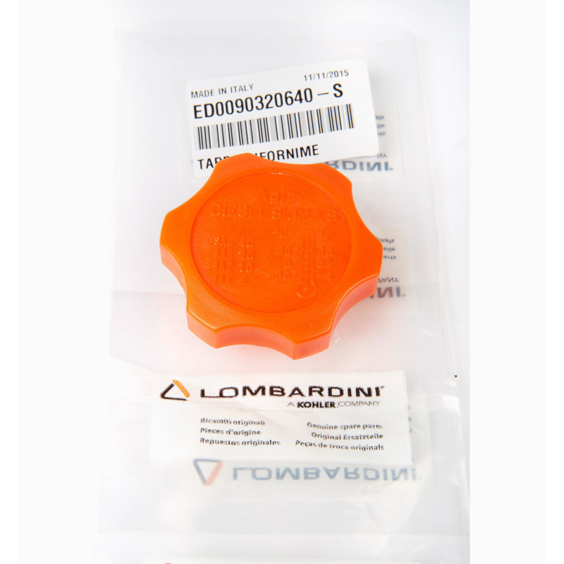 BOUCHON LOMBARDINI 5LD 8LD 12LD