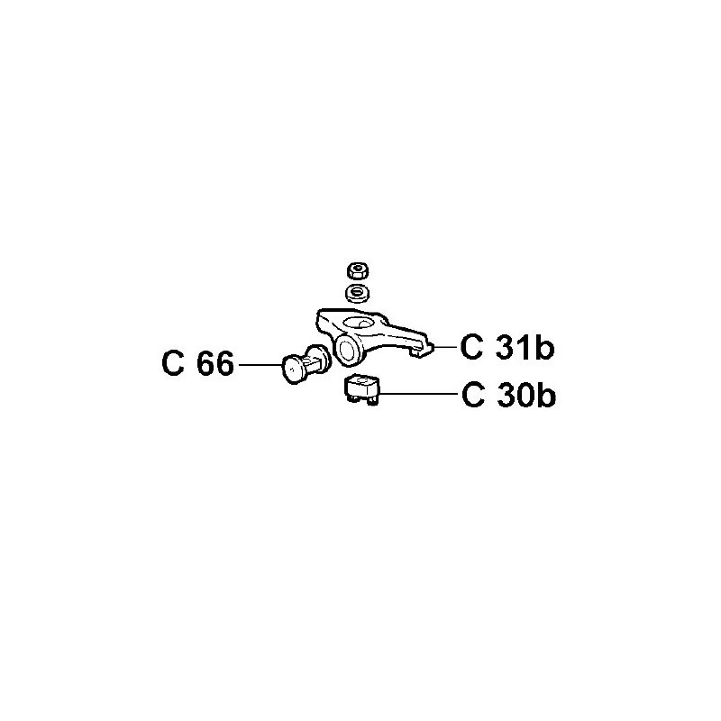 Rocker Lombardini KIT 15LD400 et 15 LD430