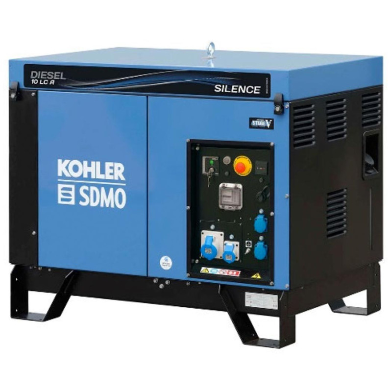 Groupe électrogène diesel SDMO 10 LC A Silence AVR C5 Kohler