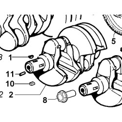 Crankshaft LDW502-903-1204-1404
