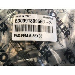 Borne Faston 6 x8