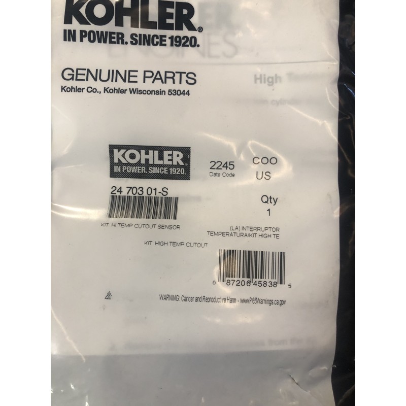 High Temperature Cut Sensor Kit CH640-730