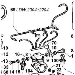 Fuel Pipe LDW2004-2204