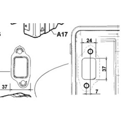 Silencieux echappement Lombardini 15LD 350