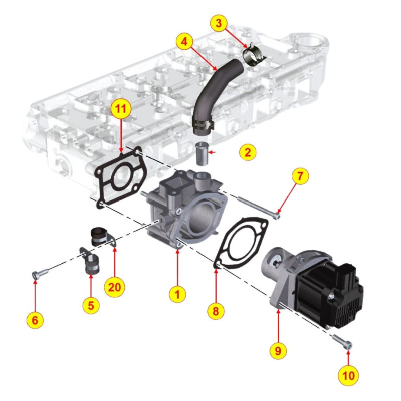 Vanne ERG Kohler KDI
