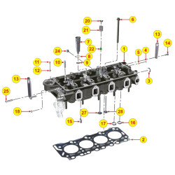 Anillo tórico motor Kohler KDI