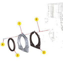 KDI flywheel crankshaft seal engine Kohler