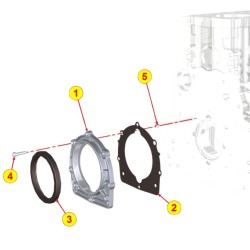 KDI flywheel crankshaft seal engine Kohler