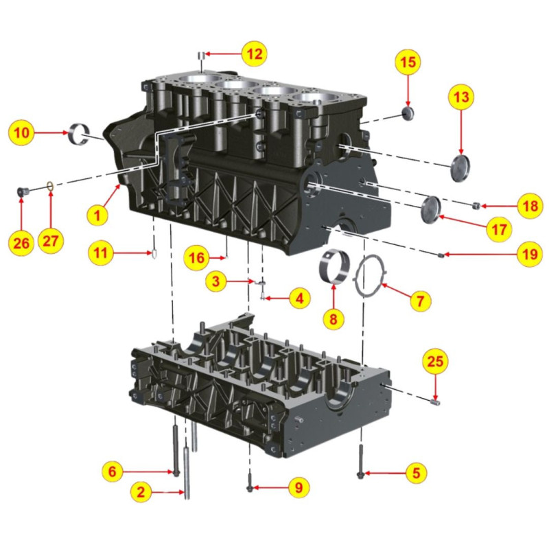 cojinete de cigueñal Kohler KDI