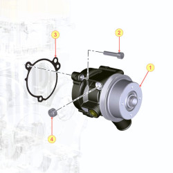 KDI Eau &amp joint Kohler Pompe