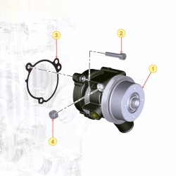 KDI Eau &amp joint Kohler Pompe