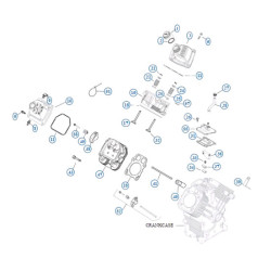 Kit Tapa Valvula Bomba Combustible Motor CH640-730-740-749 ECH630-730-740-749