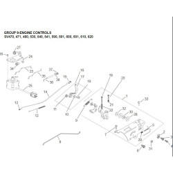 Regulating Spring Speed SV470, 530