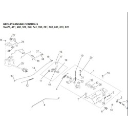 Regulating Spring Speed SV470, 530