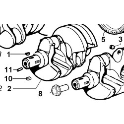 Crankshaft LDW502-903-1204-1404