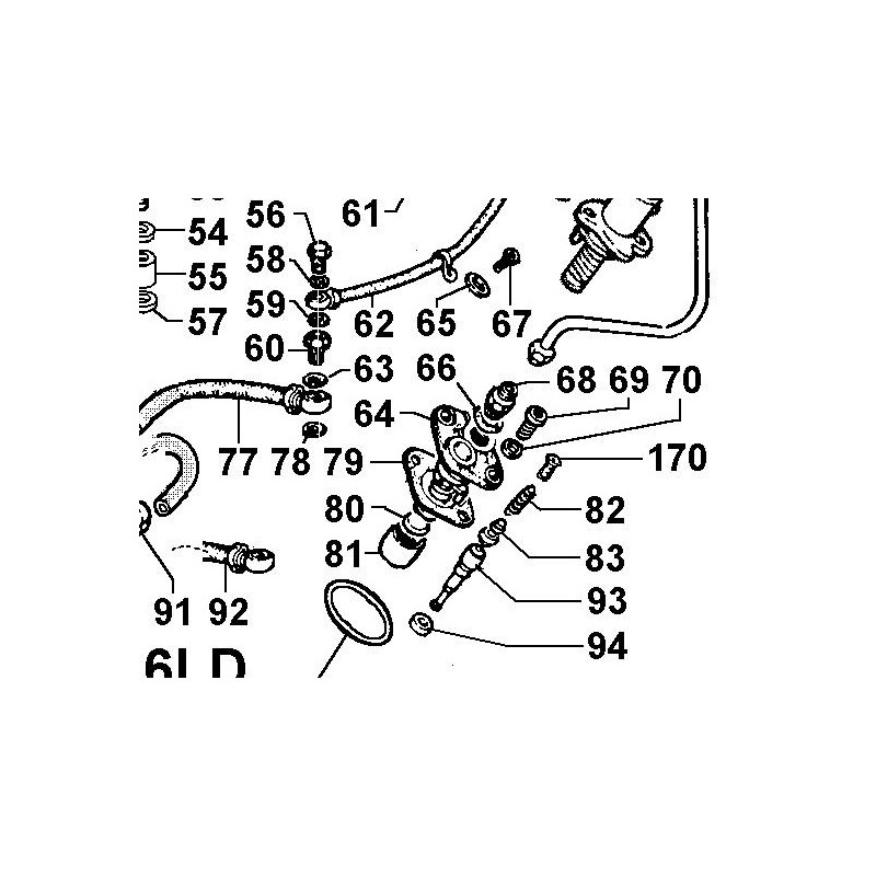 6LD360-400 Injection Pump