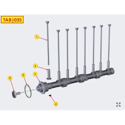 Arbol De Levas 2504M