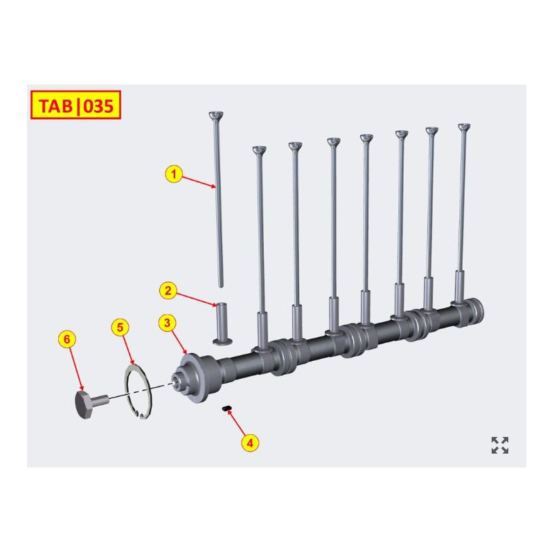 Arbol De Levas 2504M