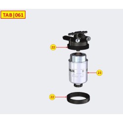 Filtro Gasoil Compelto KDI 1903/2504