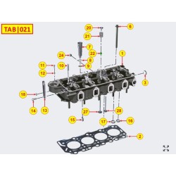 Tornillos De Culata KDI 1903/2504 TCR