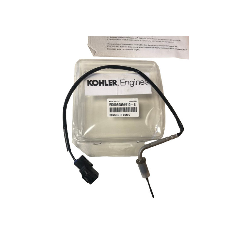 Temperature Sensor exhaust Black KDI1903-2504