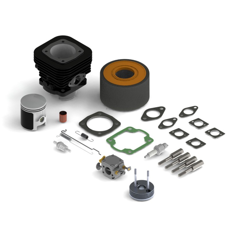 Kit Cilindro Piston Juntas + carburador 11554 Minsel M165