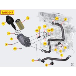 Tapon Filtro Aceite KDI1903-2504