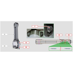 LDW 502 Lombardini Crank