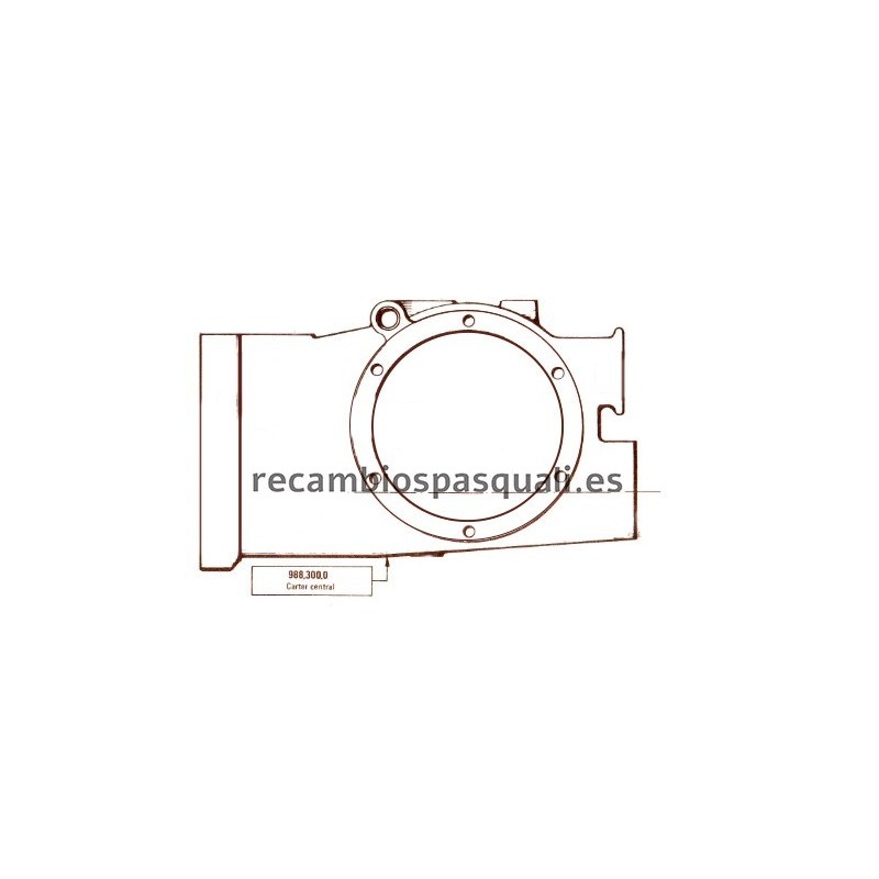 Pasquali Tractor Rear Housing