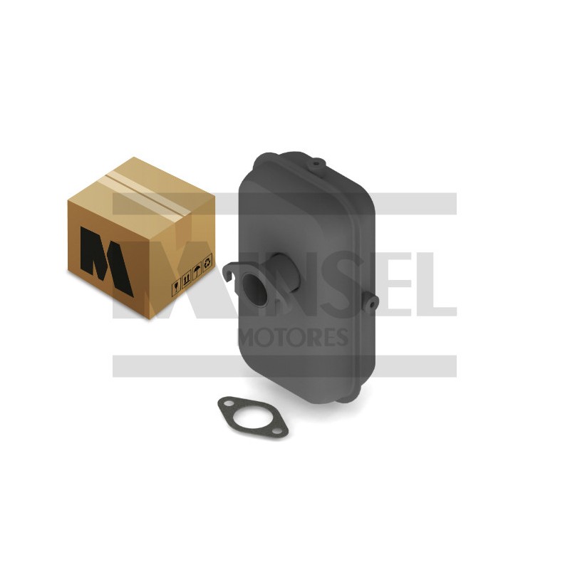 Tubo Escape Minsel M165 Gasolina