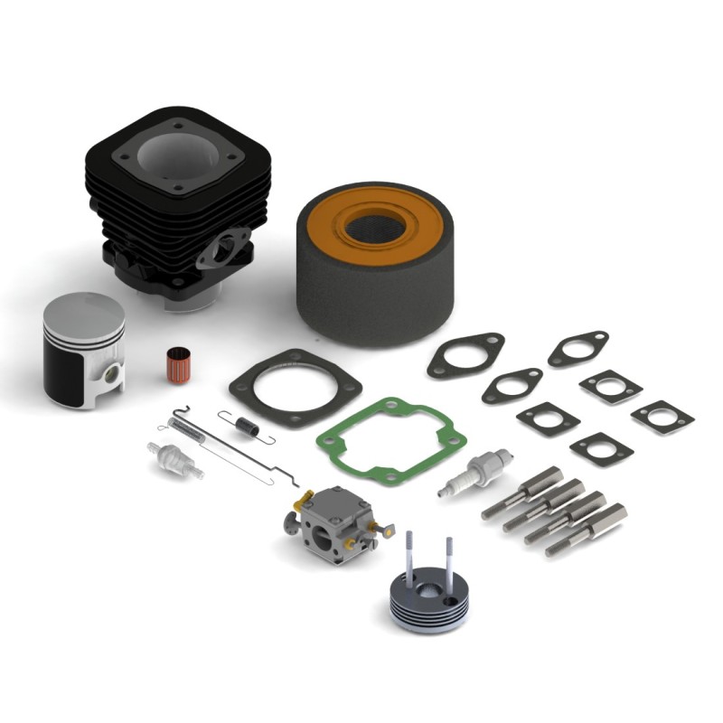 Kit Cylinder Piston Gasket Carburetor 11554 Minsel M150