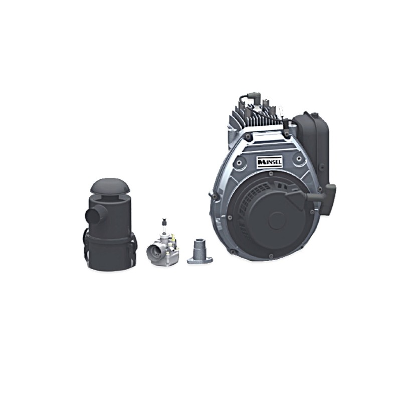 Moteur Minsel M165 Échappement inclus